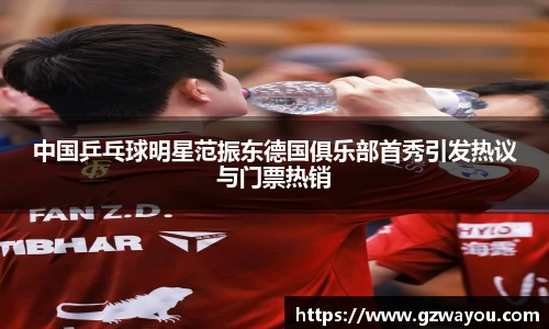 中国乒乓球明星范振东德国俱乐部首秀引发热议与门票热销